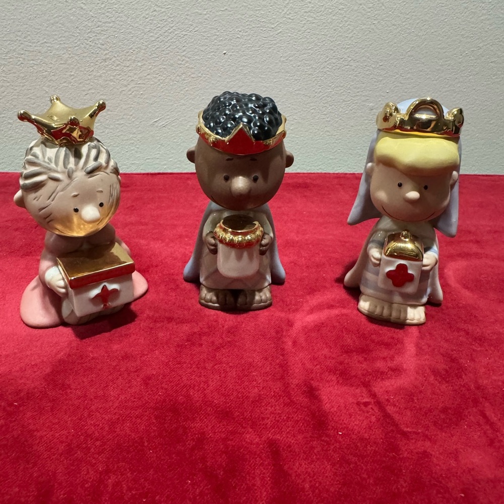 Three Kings Set, Lenox, from Charlie Brown